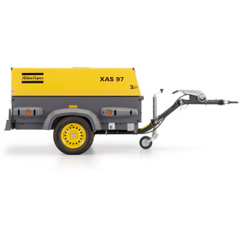 Motocompresor aer Atlas Copco XAS97Dd, 5.3 mc/min