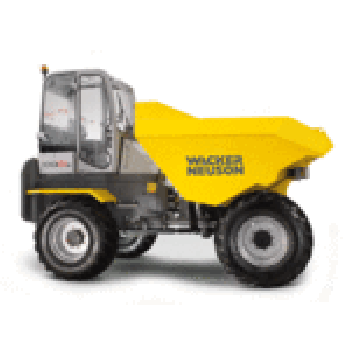 Dumper WACKER NEUSON 10001, roti, 10tone, 120CP