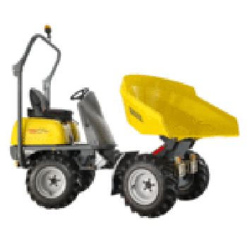 Dumper WACKER NEUSON 1501, roti, 1.5tone, 23CP