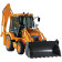 Buldoexcavator CUKUROVA 883, 8100kg, 100CP