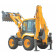 Buldoexcavator CUKUROVA 888, 8700kg, 100CP